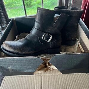 Frye Veronica boots - antique black. New. Never worn.